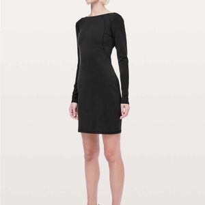 Lululemon Counter Dress *Nulu in Black